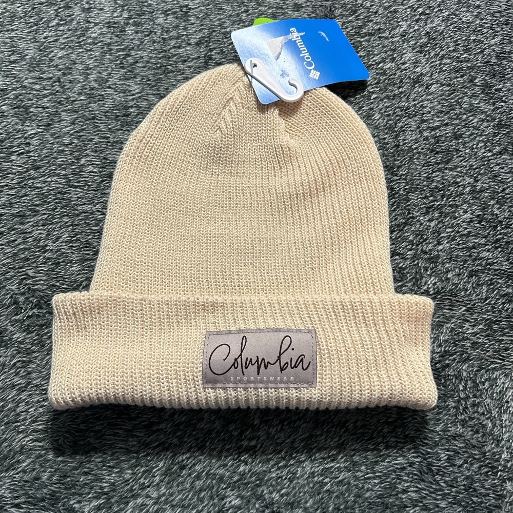 Columbia Unisex Beige Lost Lager Beanie Hat